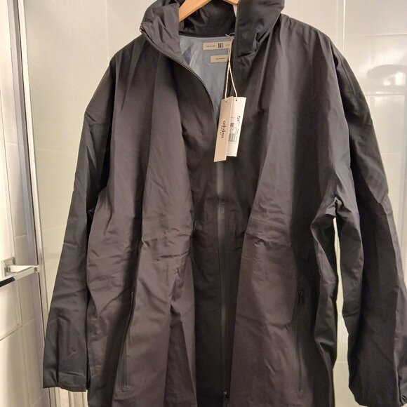 Adidas x Fear of God Athletics Black Shell Parka - Picture 1 of 15